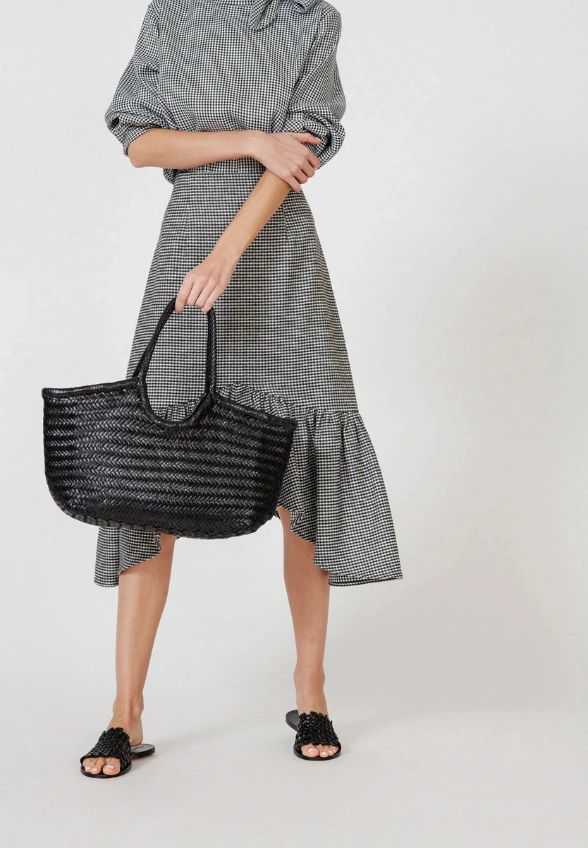 TORBA NANTUCKET BASKET BIG CZARNA