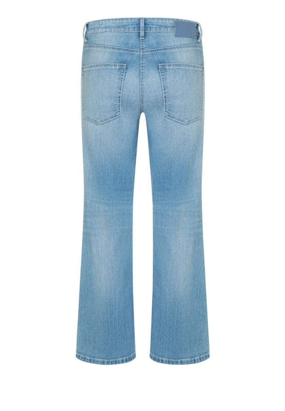 SPODNIE JEANSOWE FABIENNE POCKET CROPPE JASNO-NIEBIESKIE