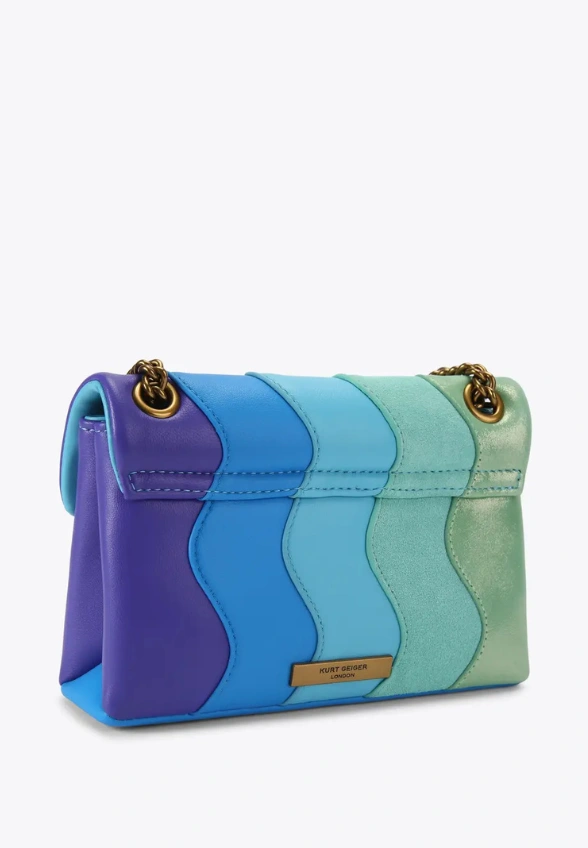TOREBKA MINI KENSINGTON NIEBIESKA