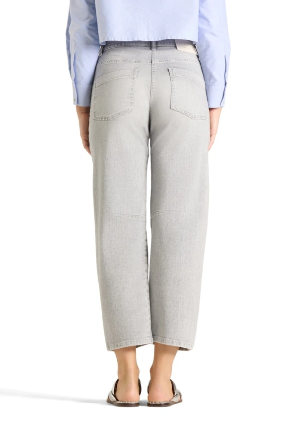 SPODNIE JEANSOWE OCEAN O-SHAPE JASNO-SZARE