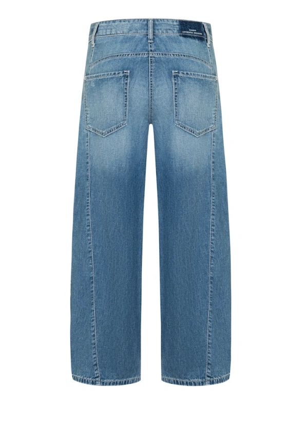 SPODNIE JEANSOWE ORLA WIDE-FIT NIEBIESKIE