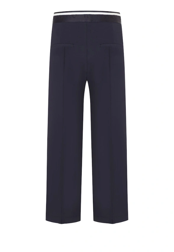 SPODNIE CAMERON WIDE-FIT GRANATOWE
