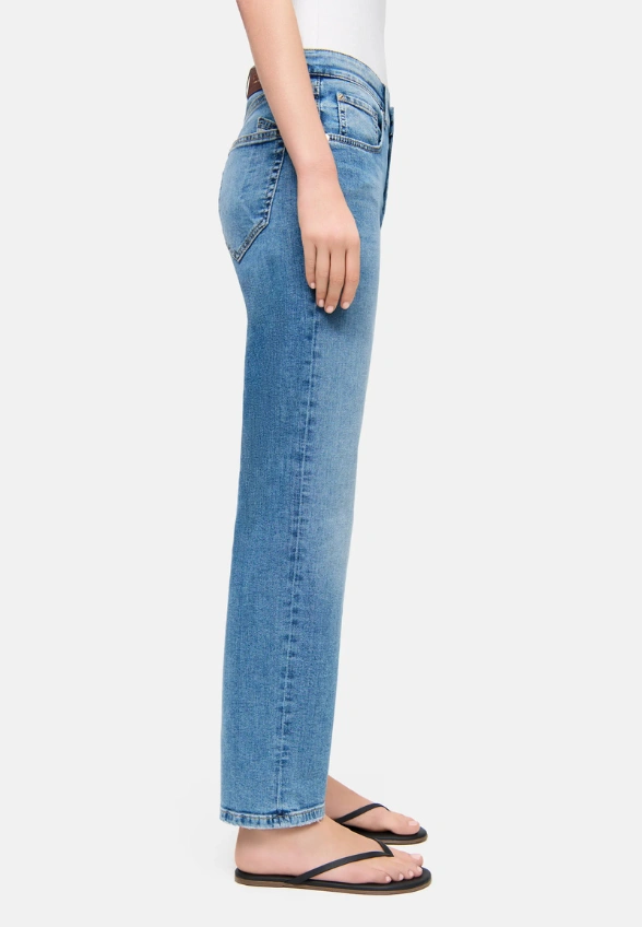 SPODNIE JEANSOWE GAIA RELAXED-FIT NIEBIESKIE