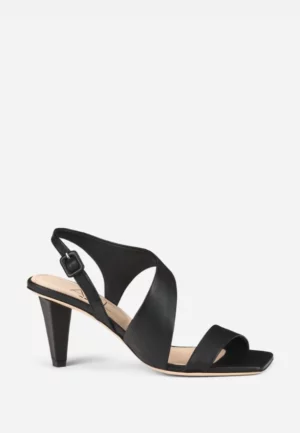 SANDAŁY SKÓRZANE CELIA MULISTRAPS CZARNE