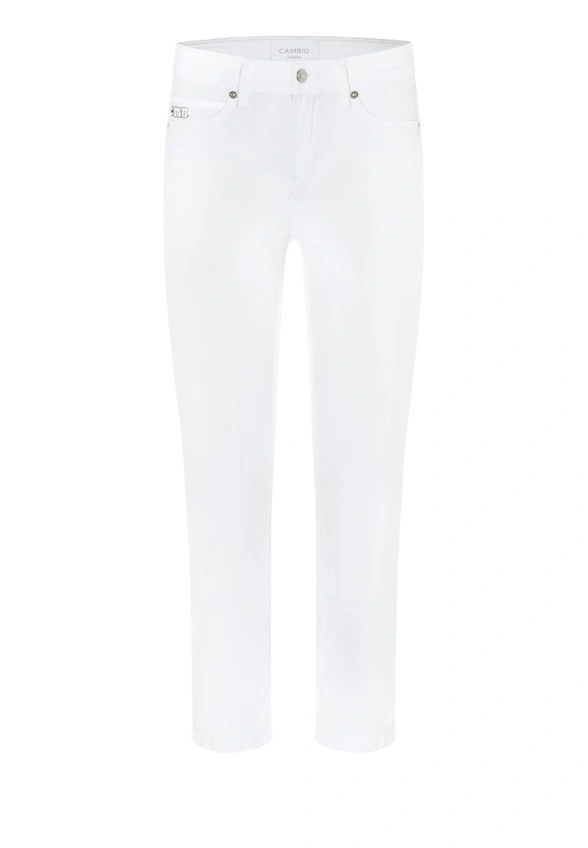 SPODNIE JEANSY PIPER SHORT BIAŁE
