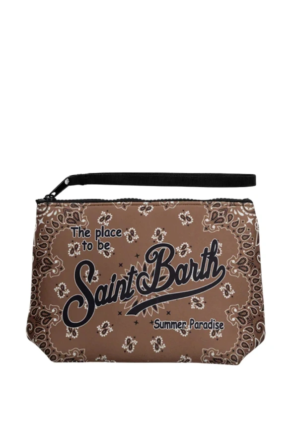 KOSMETYCZKA ALINE BANDANNA BRĄZOWA