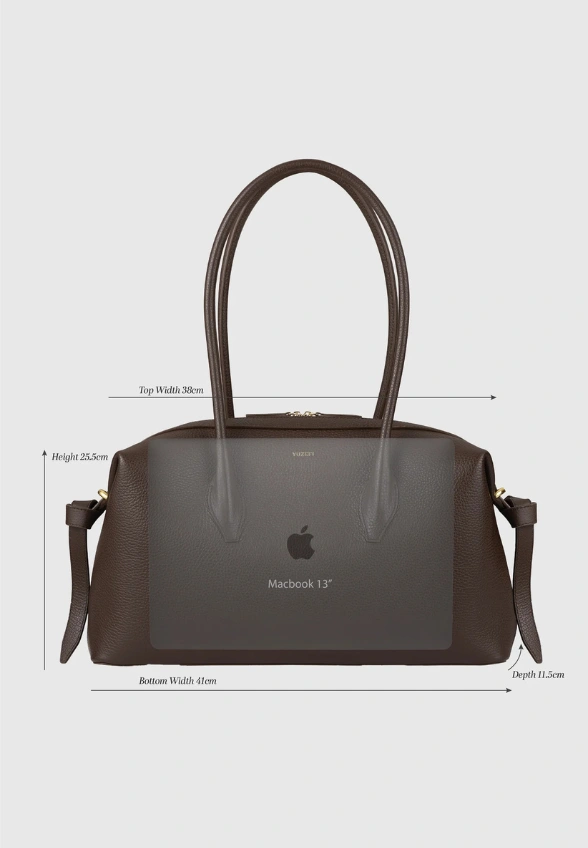 TORBA BRIOCHE DUFFLE KARMELOWY BRĄZ