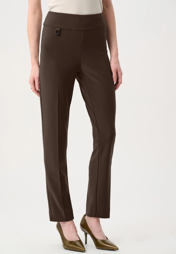 SPODNIE DOPASOWANE SLIM MOCHA