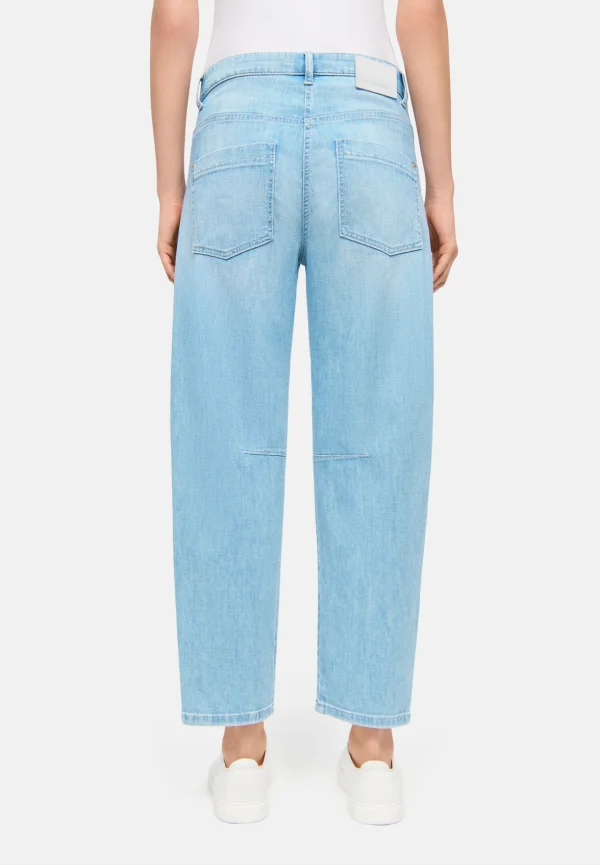 SPODNIE JEANSOWE OCEAN O-SHAPE JASNO-NIEBIESKIE