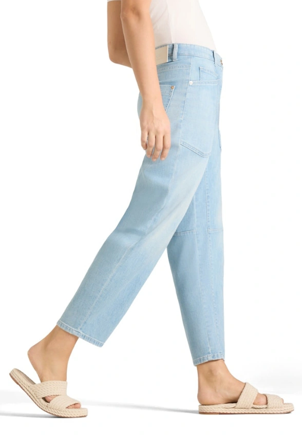 SPODNIE JEANSOWE OCEAN O-SHAPE JASNO-NIEBIESKIE