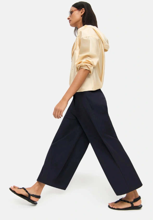 SPODNIE CHARLOTTE CULOTTE GRANATOWE