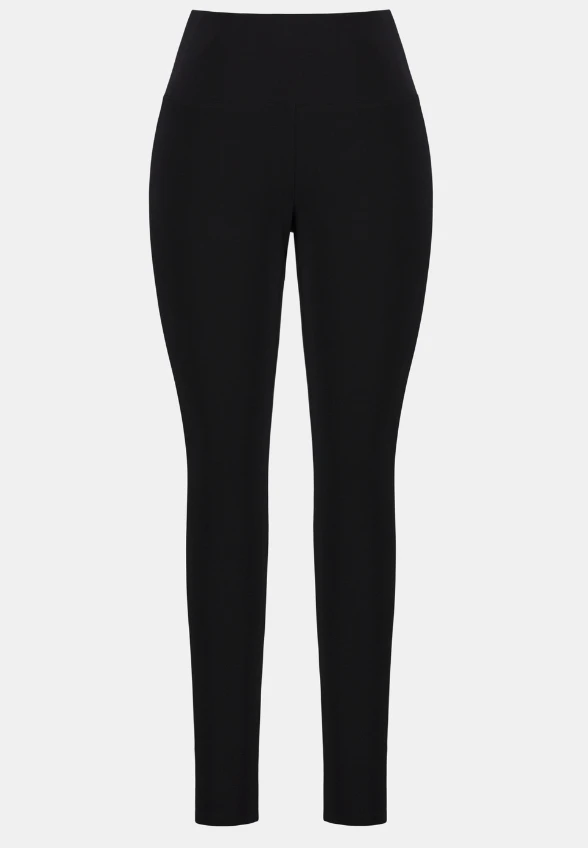 LEGGINSY Z WYSOKIM STANEM CZARNE