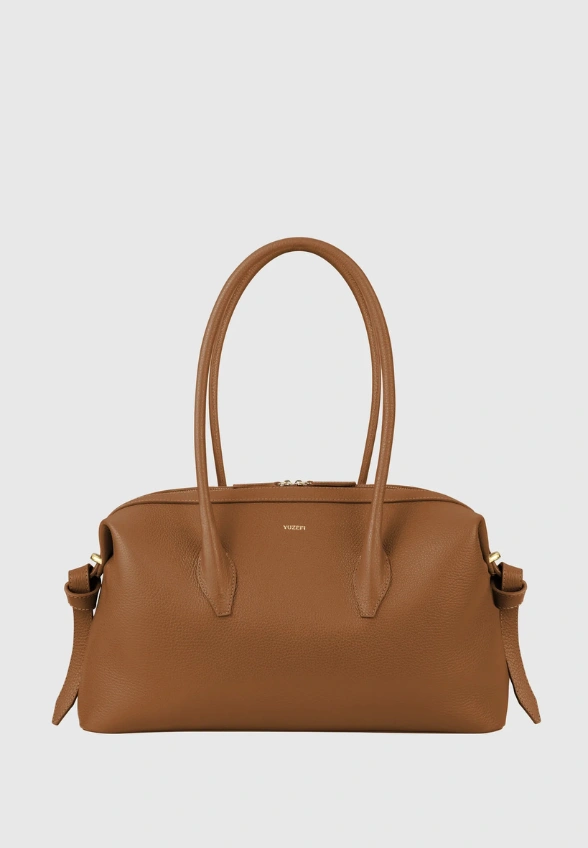 TORBA BRIOCHE DUFFLE KARMELOWY BRĄZ