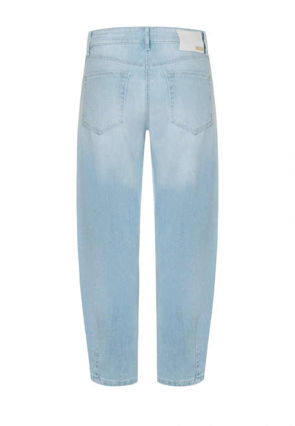 SPODNIE JEANSOWE ELIN O-SHAPE JASNO-NIEBIESKIE