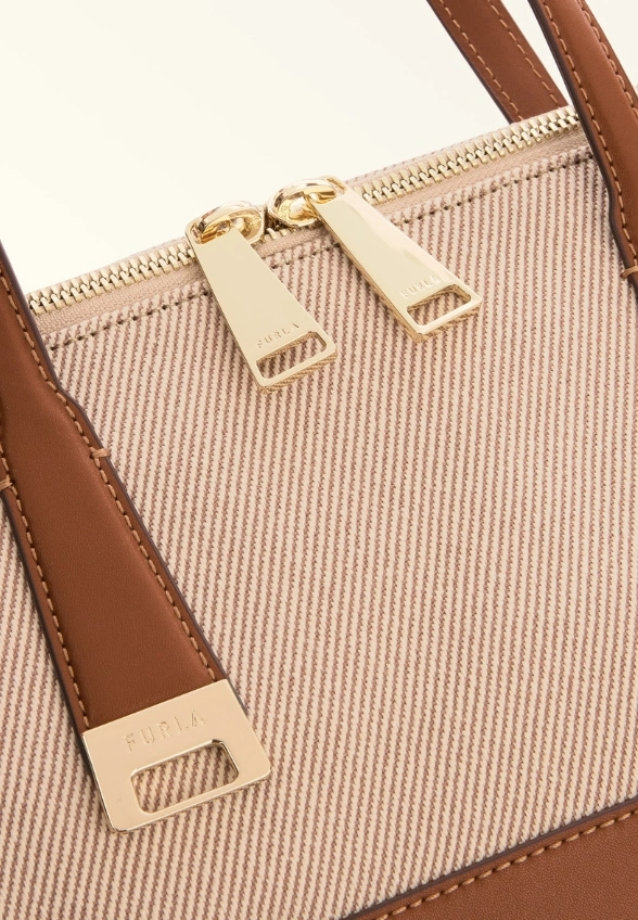 TORBA OLIVIA TOTE BEŻOWO-BRĄZOWA