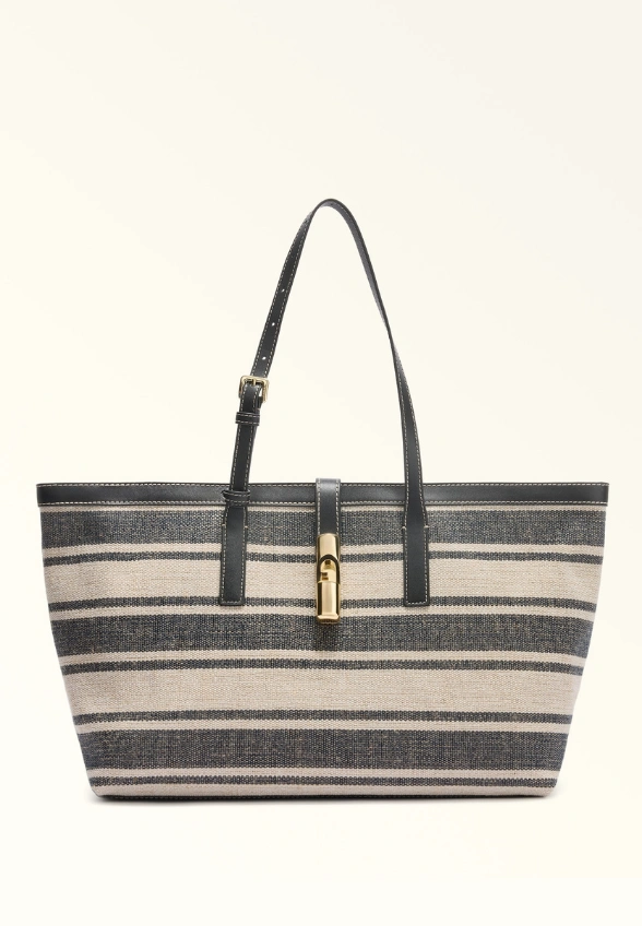 TORBA DEBBY KREMOWO-GRANATOWA