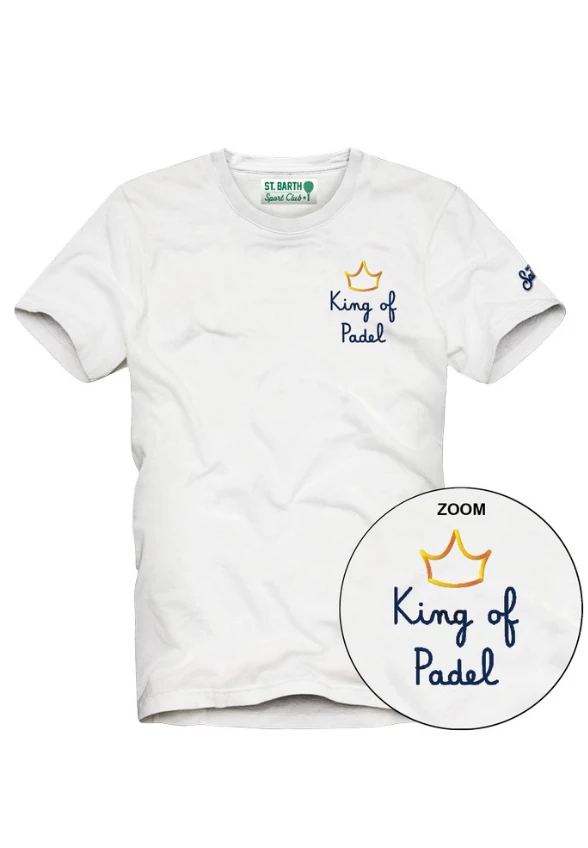T-SHIRT MĘSKI PORTOFINO BIAŁY