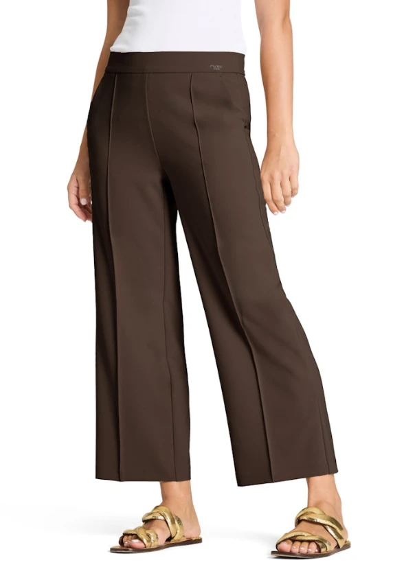 SPODNIE CAMERON WIDE-FIT BRĄZOWE