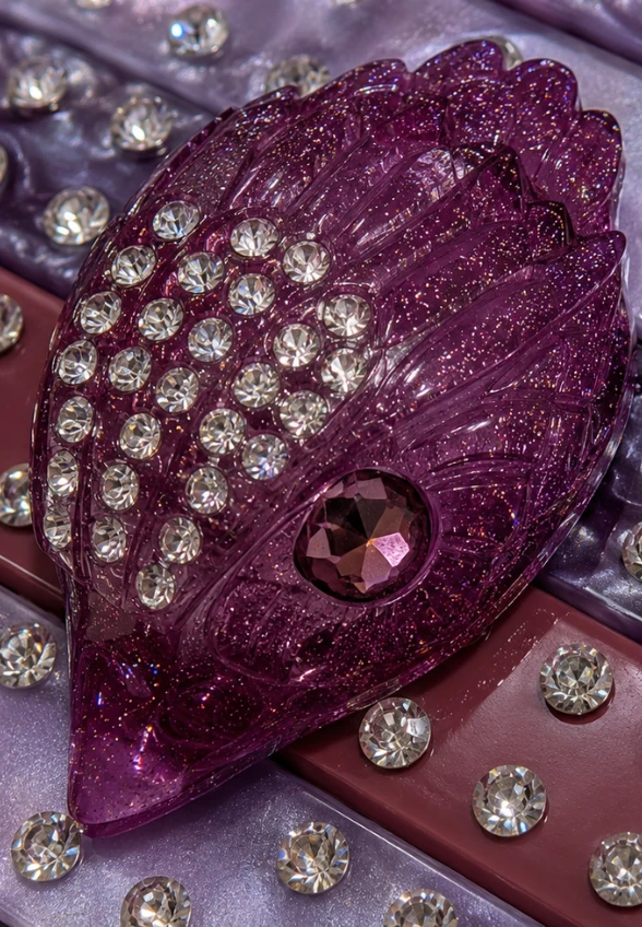 TOREBKA PARTY EAGLE CLUTCH Z KRYSZTAŁKAMI RÓŻOWA