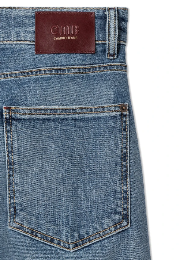 SPODNIE JEANSOWE BAGGY WIDE-FIT NIEBIESKIE
