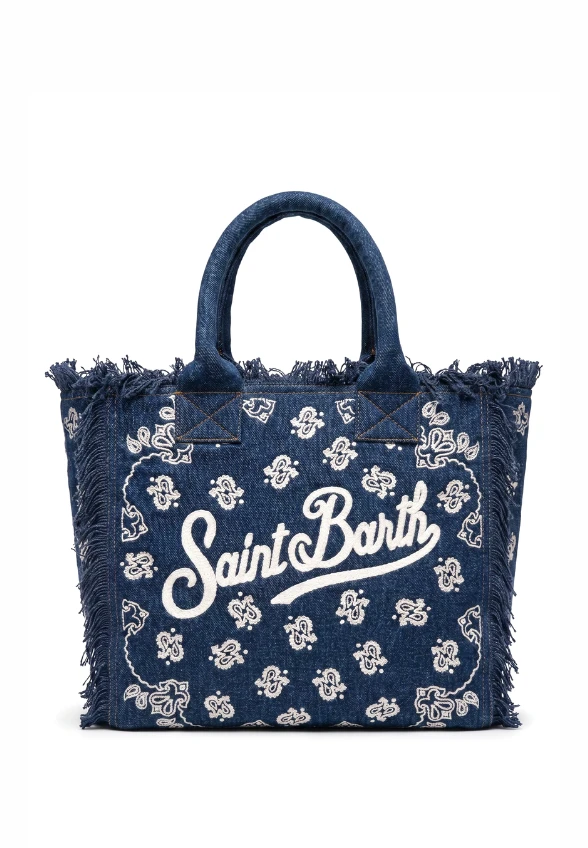 TORBA DENIMOWA VANITY EMBRY NIEBIESKA
