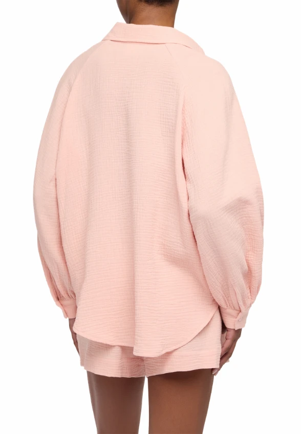 KOSZULA MAIRA MUŚLINOWA RÓŻOWA