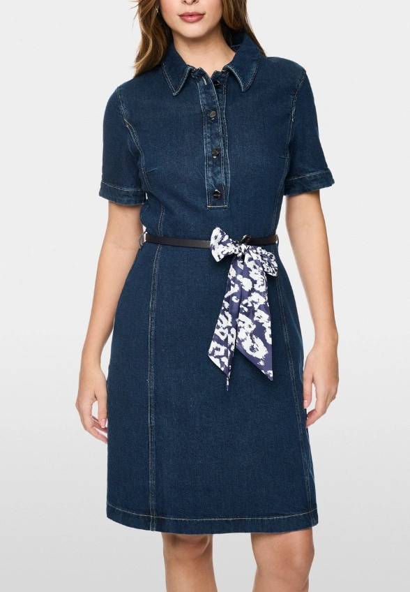 SUKIENKA MINI JEANSOWA GRANATOWA