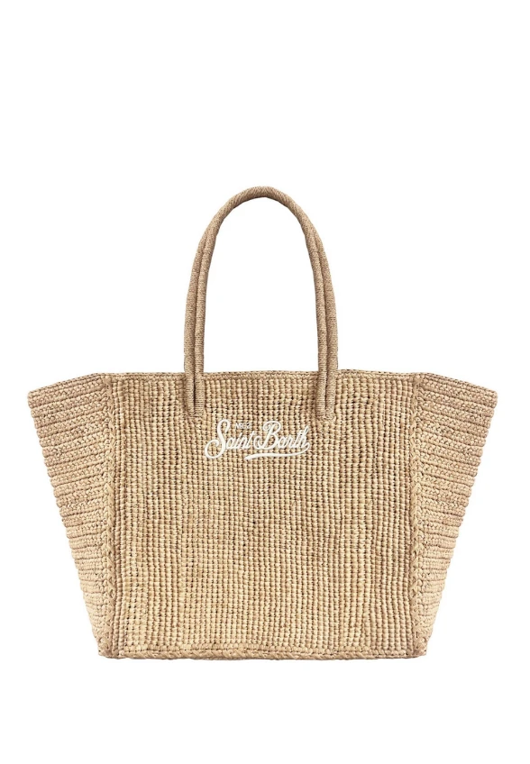 TORBA HANDBAG RAFFIA BEŻOWA