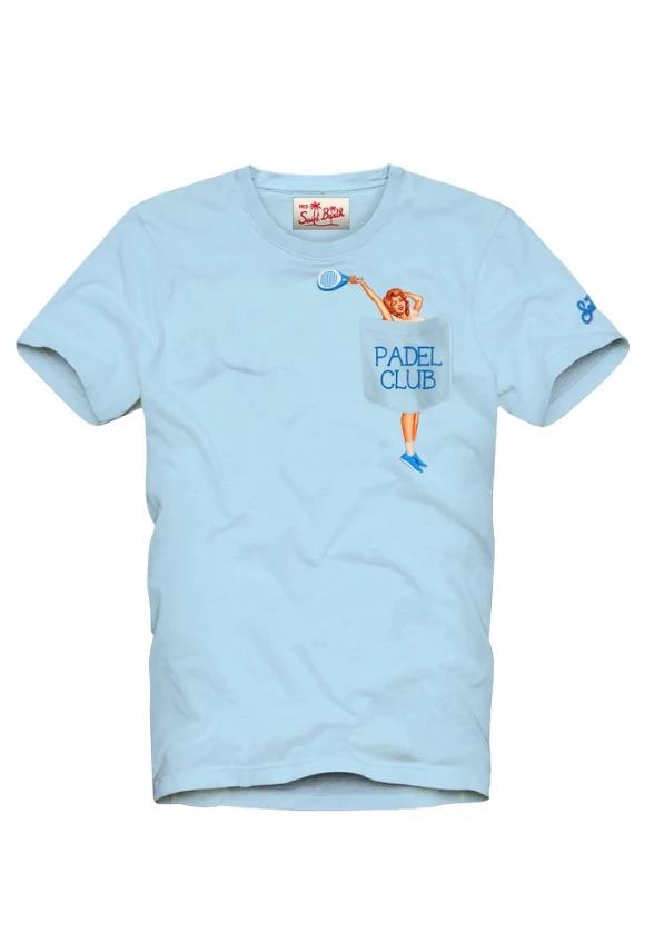 T-SHIRT MĘSKI AUSTIN BŁĘKITNY