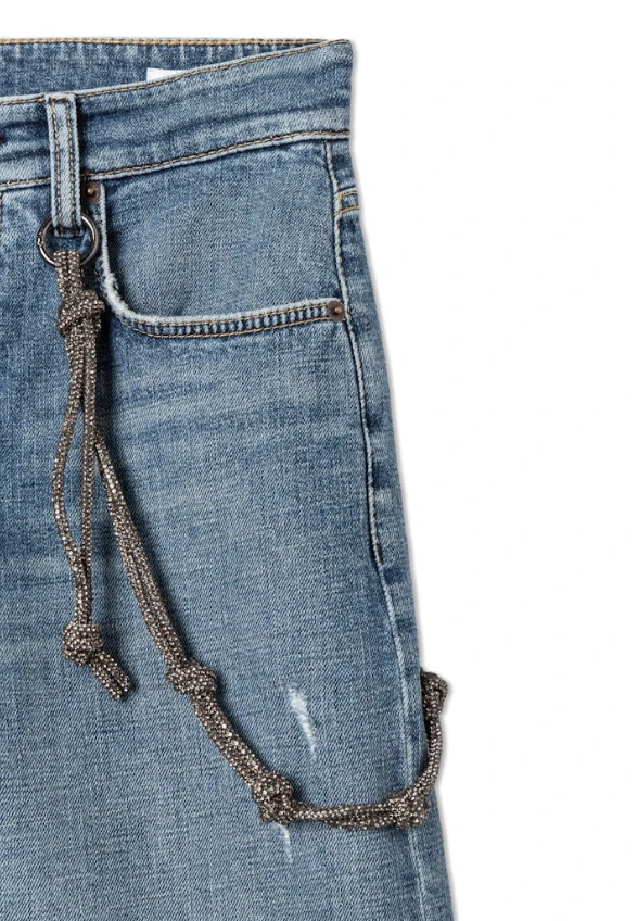 SPODNIE JEANSOWE BAGGY WIDE-FIT NIEBIESKIE