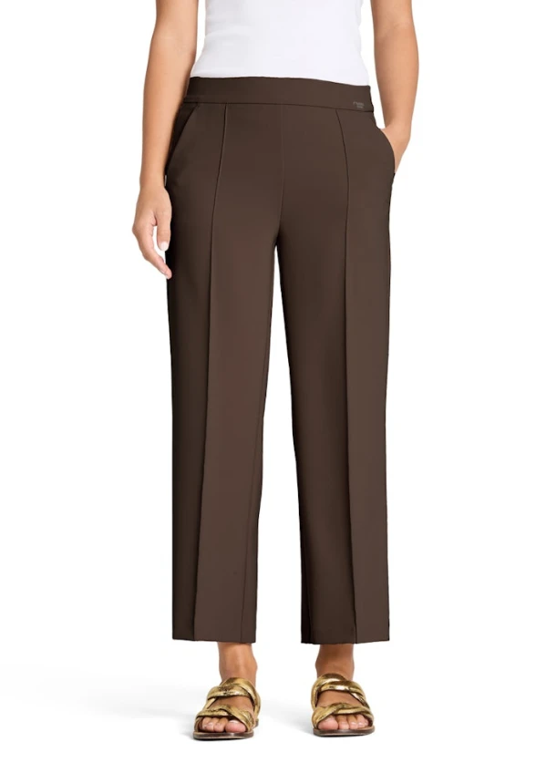 SPODNIE CAMERON WIDE-FIT BRĄZOWE