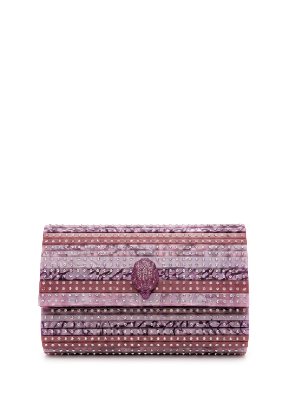 TOREBKA PARTY EAGLE CLUTCH Z KRYSZTAŁKAMI RÓŻOWA