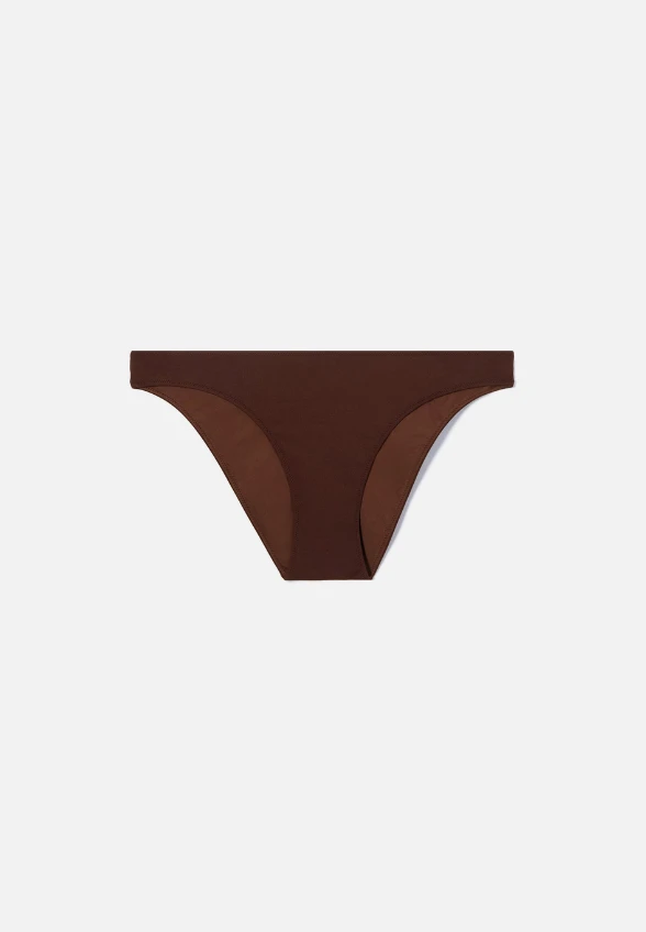 DÓŁ BIKINI MAIA BRĄZOWY