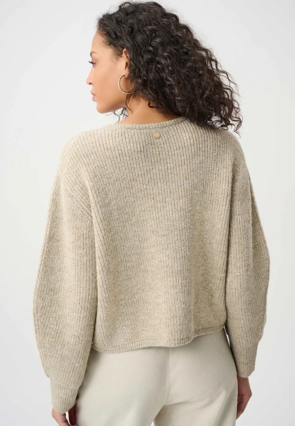 SWETER Z CEKINAMI OWSIANY
