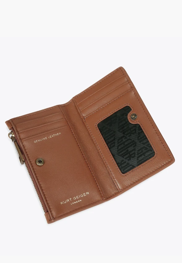 PORTFEL KENSINGTON BIFOLD BRĄZOWY