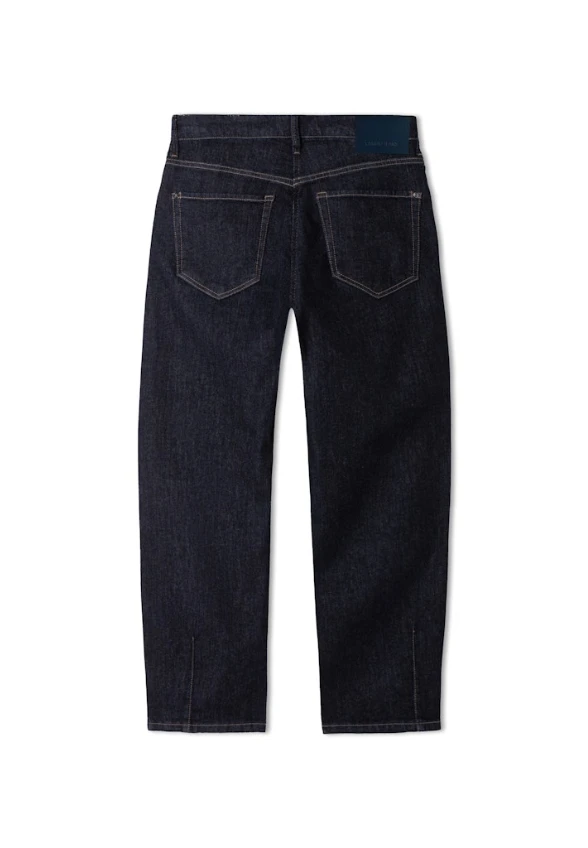 SPODNIE JEANSOWE ELIN O-SHAPE CIEMNY GRANAT