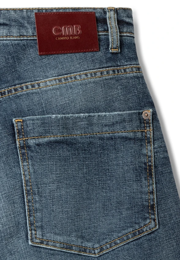 SPODNIE JEANSOWE OCEAN O-SHAPE NIEBIESKIE