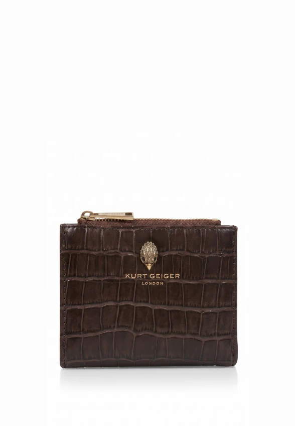 PORTFEL MINI PURSE BRĄZOWY