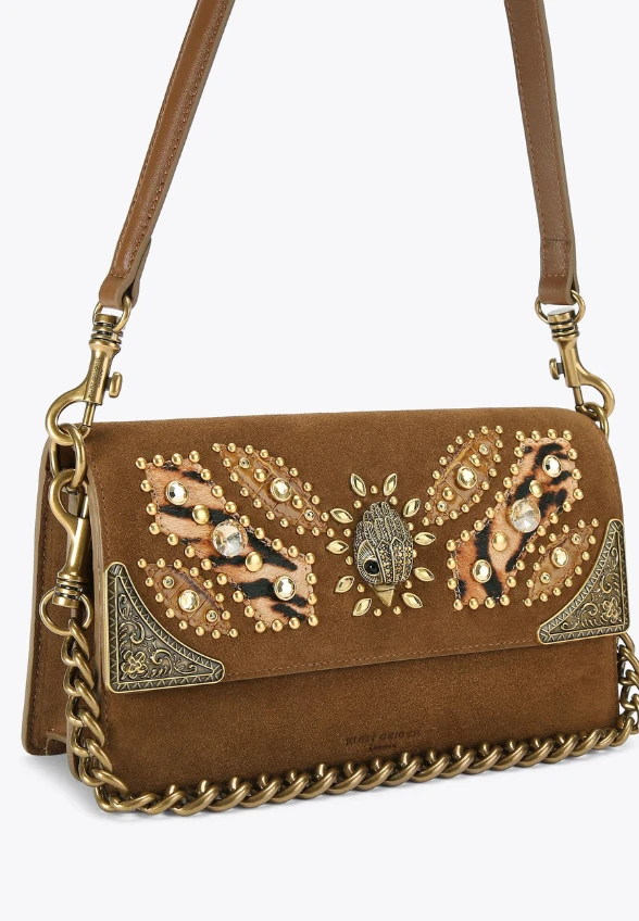 TOREBKA SLOANE SOFT W MOTYWIE WESTERN BRĄZOWA