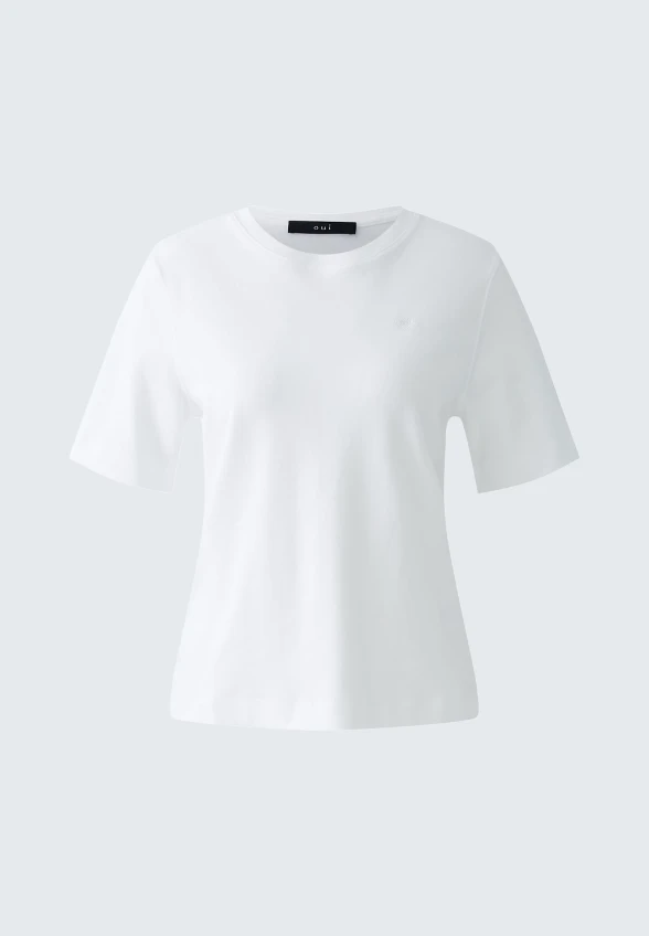 T-SHIRT BAWEŁNIANY SVEHA BIAŁY