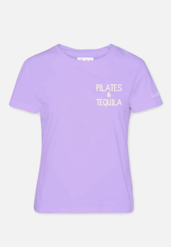 T-SHIRT EMILIE PILATES E TEQUILA LAWENDOWY