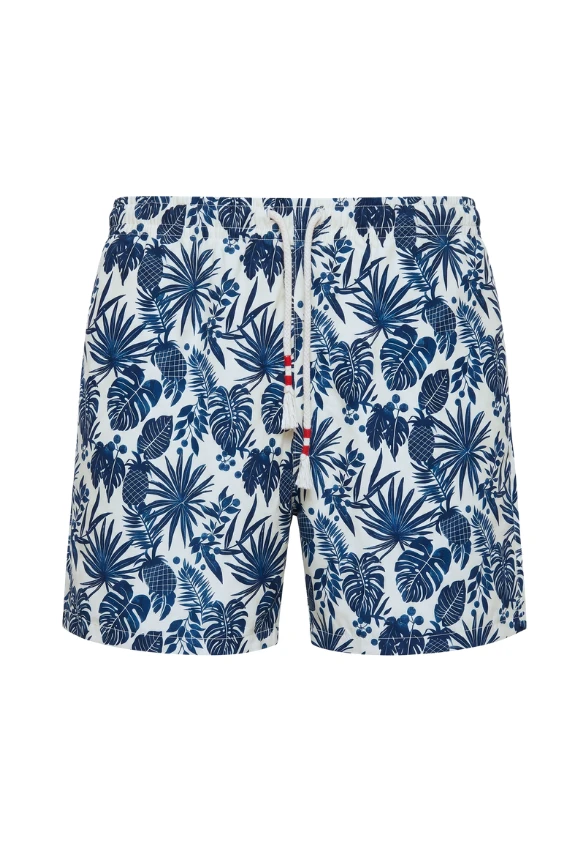 SZORTY KĄPIELOWE CAPRESE TROPICAL NIEBIESKIE