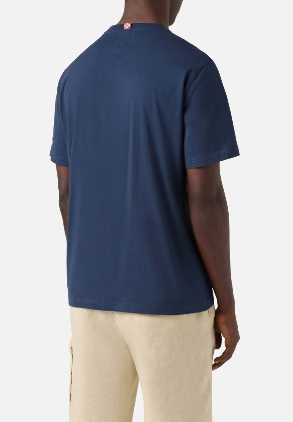 T-SHIRT MĘSKI PORTOFINO GRANATOWY