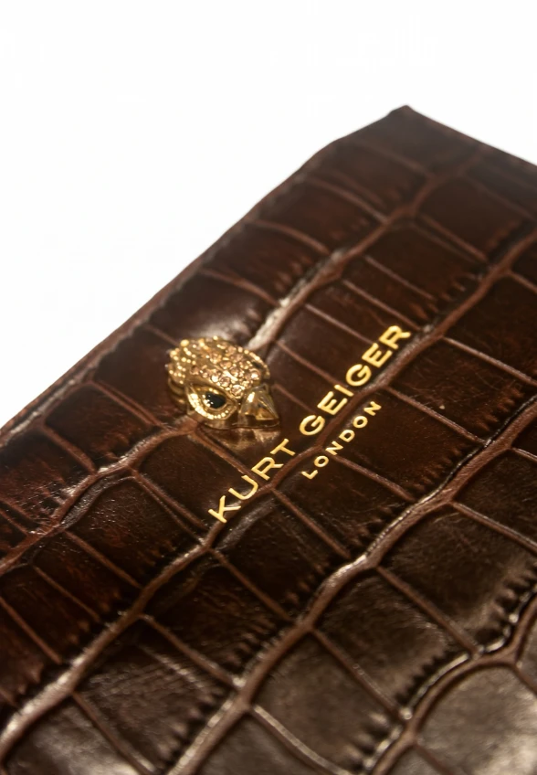 PORTFEL MINI PURSE BRĄZOWY