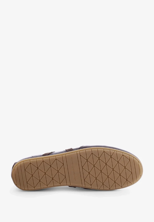 SNEAKERSY DROP SKÓRZANE CZEKOLADOWY BRĄZ
