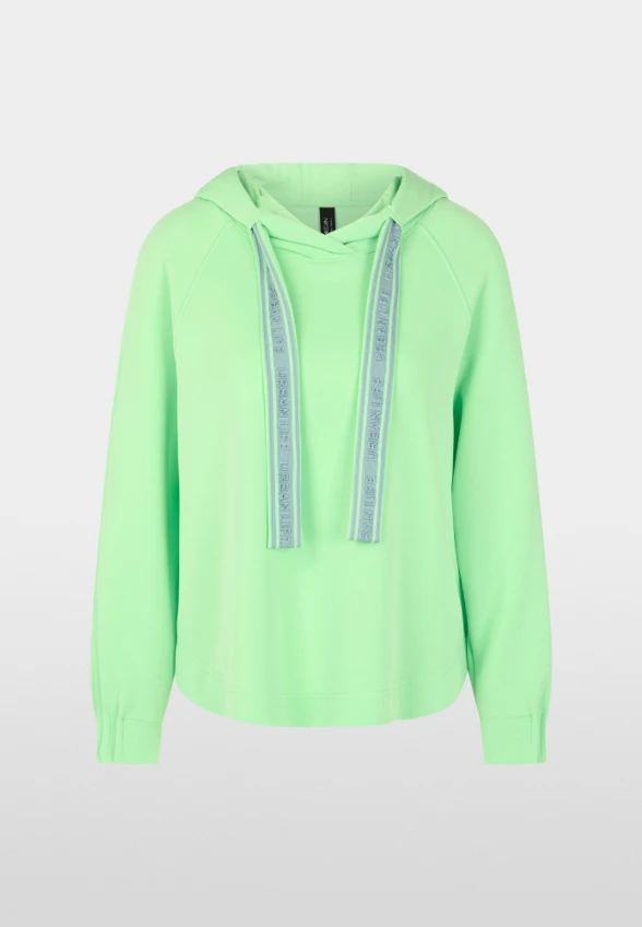 BLUZA Z KAPTUREM LIMONKOWA ZIELEŃ