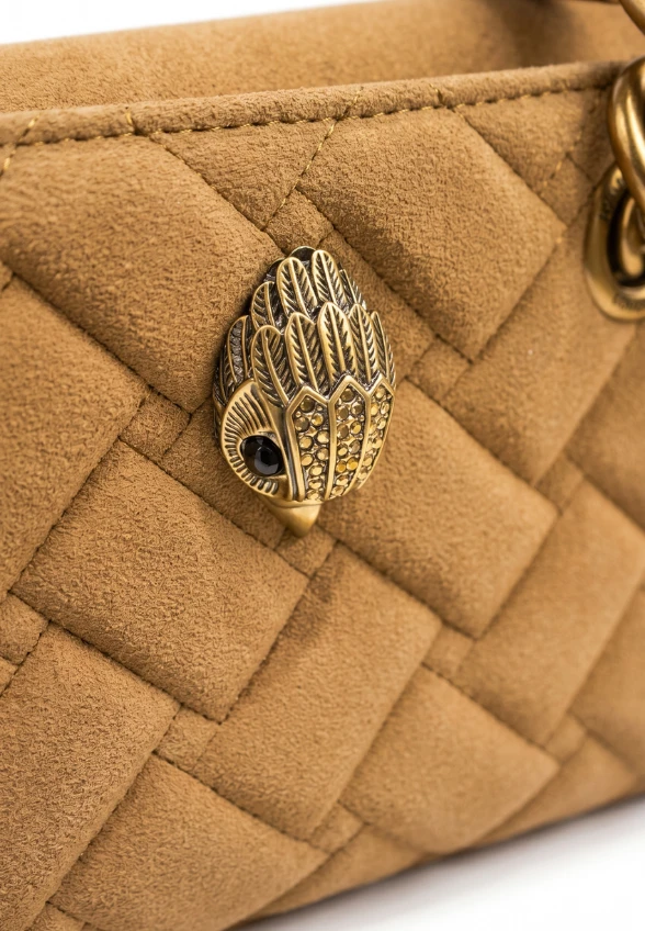 TORBA ZAMSZOWA KENSINGTON KARMELOWY BRĄZ