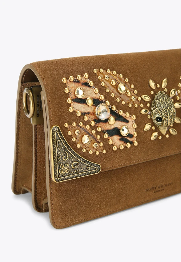 TOREBKA SLOANE SOFT W MOTYWIE WESTERN BRĄZOWA