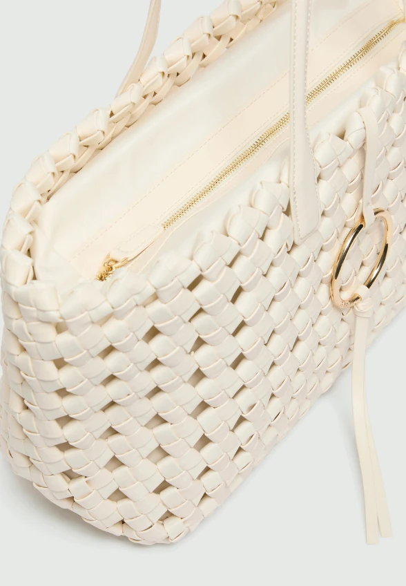 TORBA PLECIONA SHOPPER BIAŁA