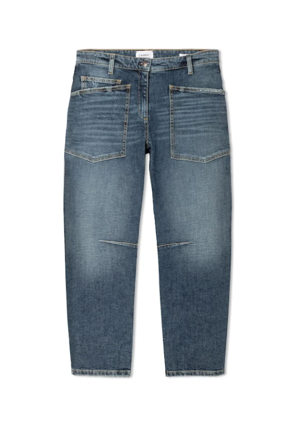 SPODNIE JEANSOWE OCEAN O-SHAPE NIEBIESKIE